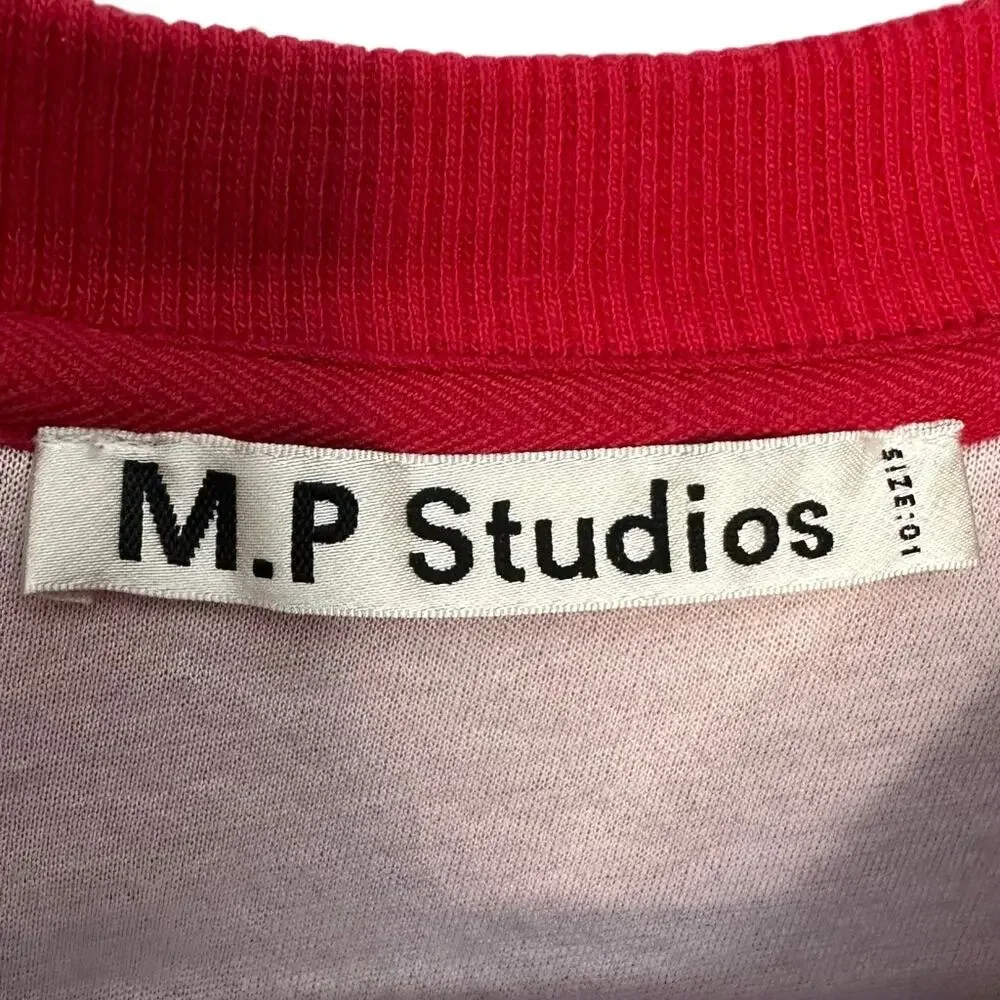 MasonPrince M.P. Studios Crewneck Sweater‎ Luxury Hoodie Sweatshirt Logo Size 1
